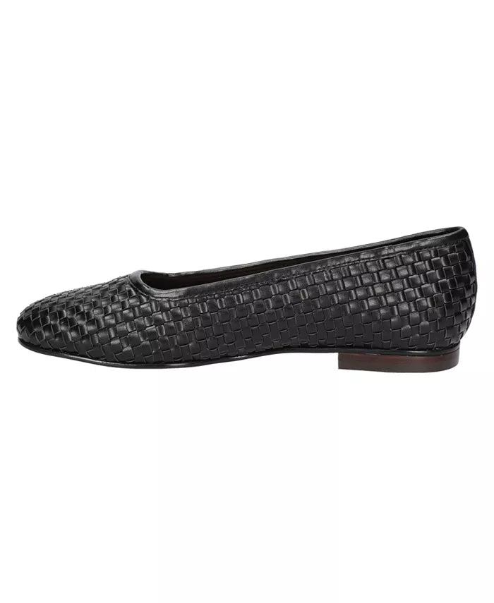Bella Vita Women Kimiko Leather (Black Woven) 51-2551