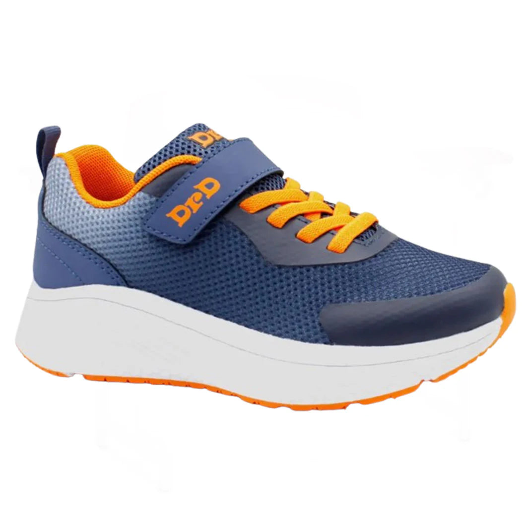 DrD Kid Turbo Sneaker (Navy/Orange)