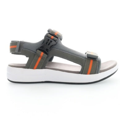 Propet Men Eli MSV031N (Grey/Orange)