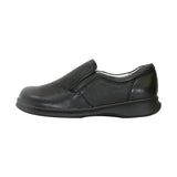 24 HOUR COMFORT 3010 Jason Men's Wide Width Leather Slip-On Shoes
