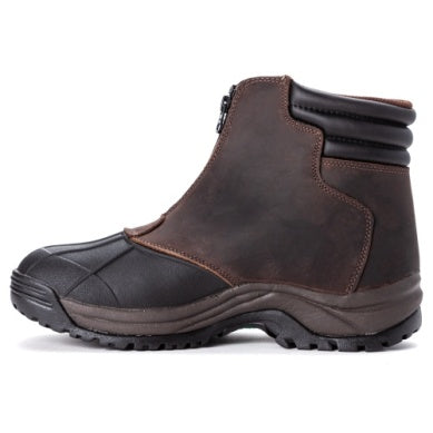 Propet Men Blizzard Mid Zip M3792 (Black/Brown)