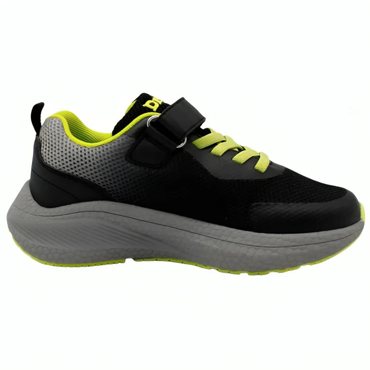 DrD Kid Turbo Sneaker (Black/Lime)