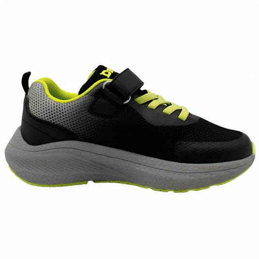 DrD Kid Turbo Sneaker (Black/Lime)