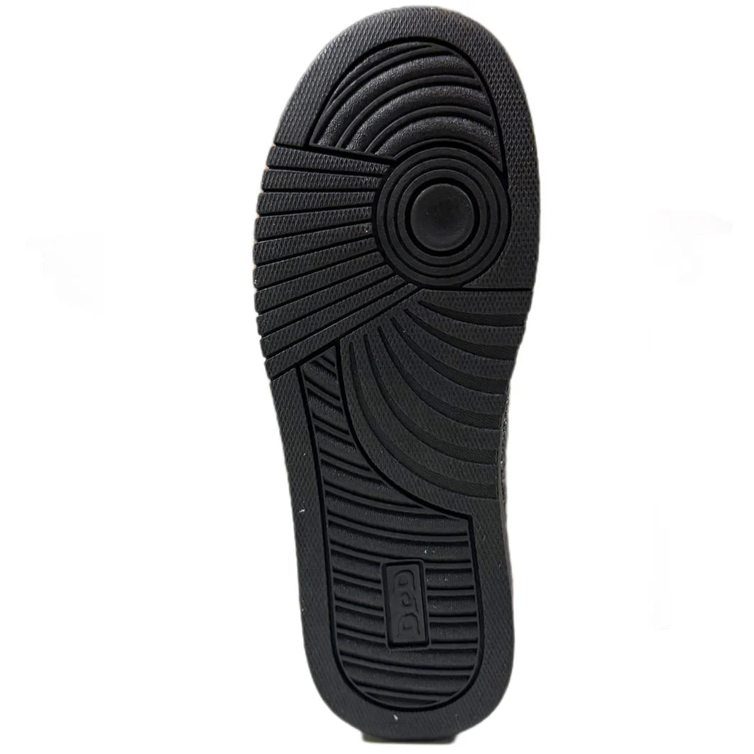 DrD Kid Rodeo High Top Sneaker (Black Sparkle)