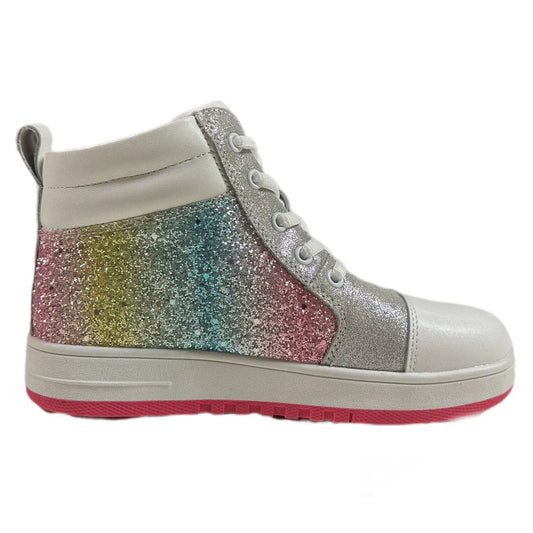 DrD Kid Rodeo High Top Sneaker (Multi Sparkle)