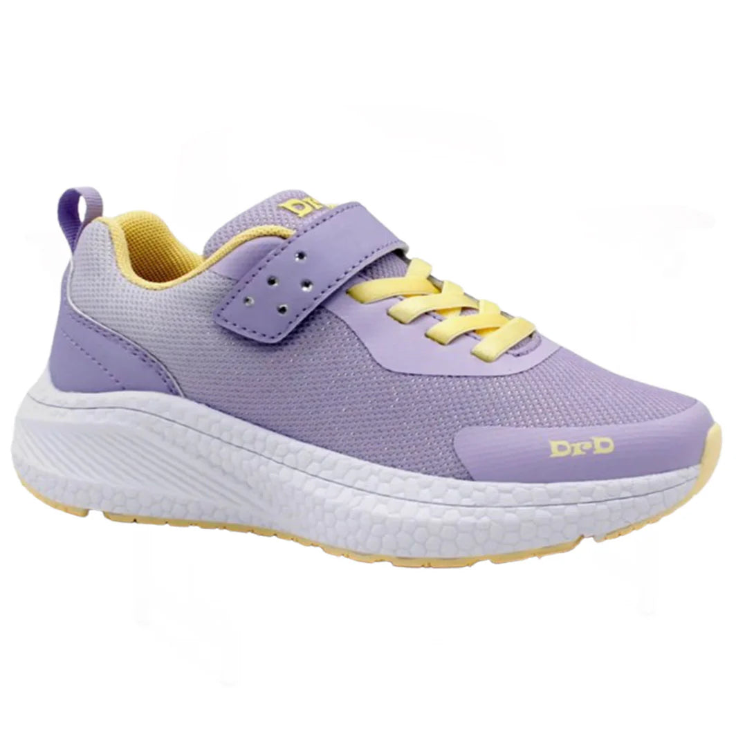 DrD Kid Turbo Sneaker (Purple/Yellow)