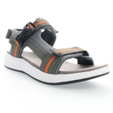 Propet Men Eli MSV031N (Grey/Orange)