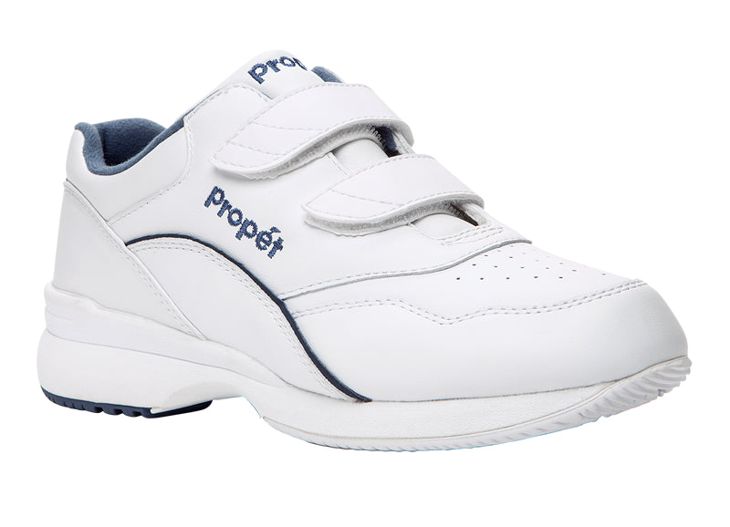 Propet Tour Walker Strap W3902 (White/Blue)