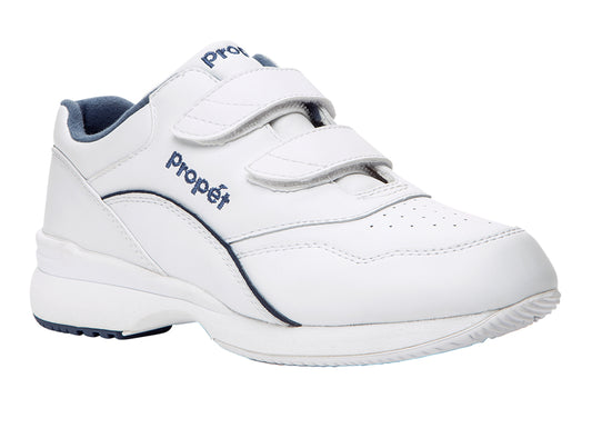 Propet Tour Walker Strap W3902 (White/Blue)