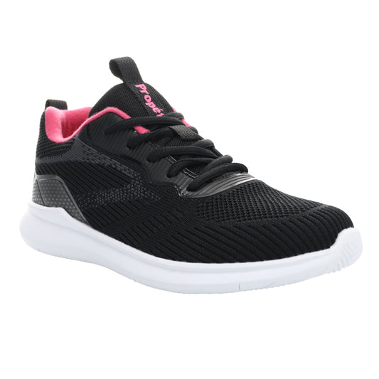 Propet Women TravelBound Pixel WAA232M (Black/Pink)