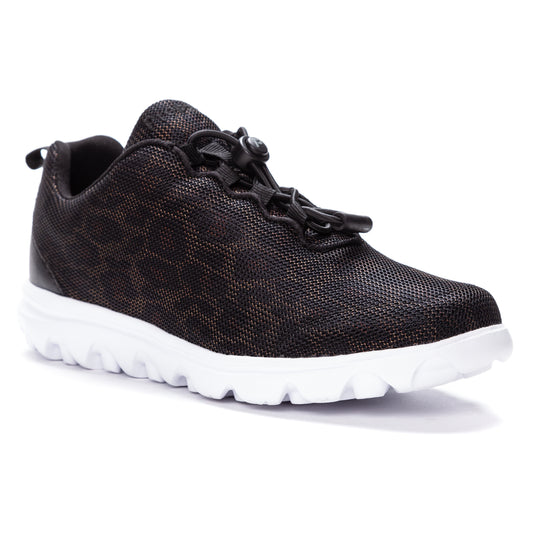 Propet Women TravelActiv Safari WAT102M (Black Cheetah)