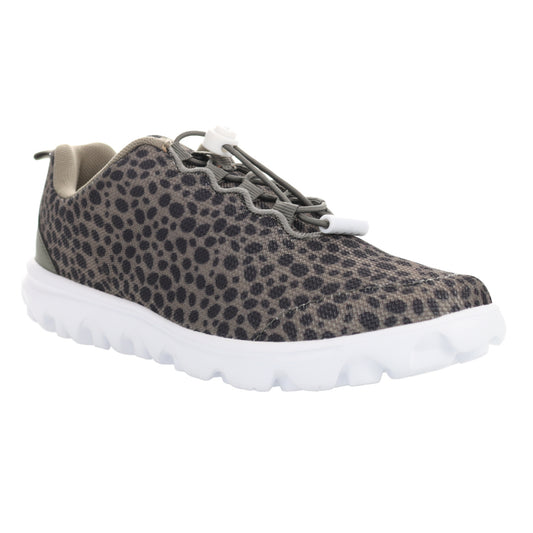 Propet Women TravelActiv Safari WAT102M (Charcoal Cheetah)