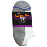 Loose Fit Stays Up Cotton Casual No Show Socks 461