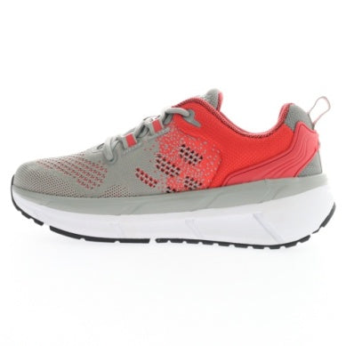 Propet Women Ultra WAA282M (Grey/Salmon)